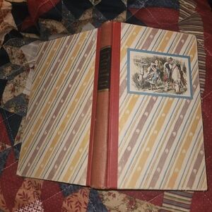 Hardcover Book Illustrated  Hard Cover Through the Looking Glass Lewis Carroll